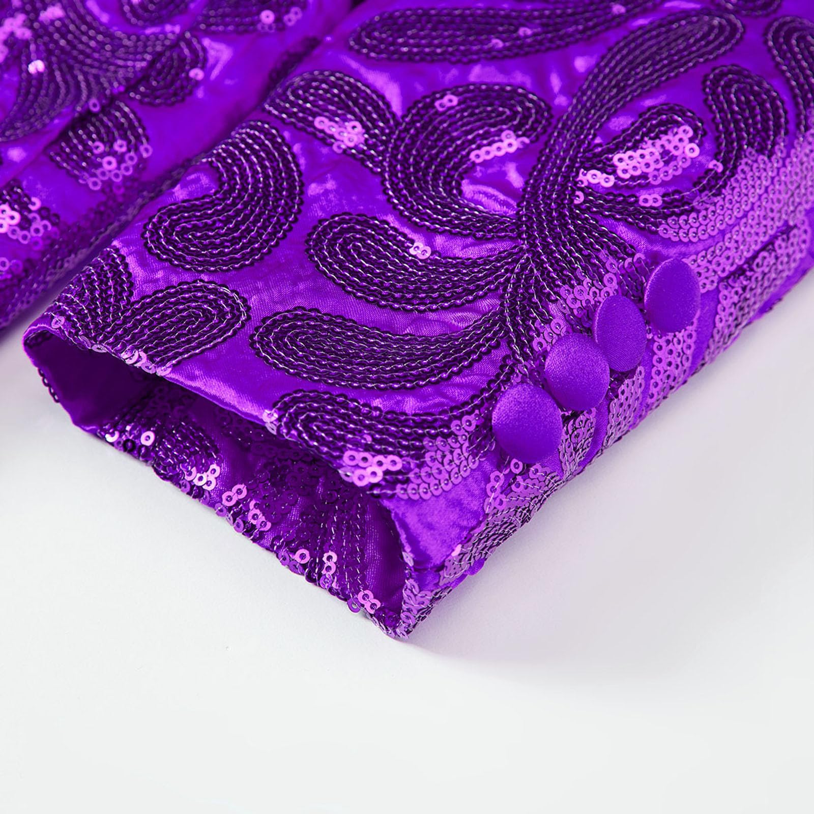 Elegante giacca da uomo con paillettes per spettacoli banchetti e serate formali