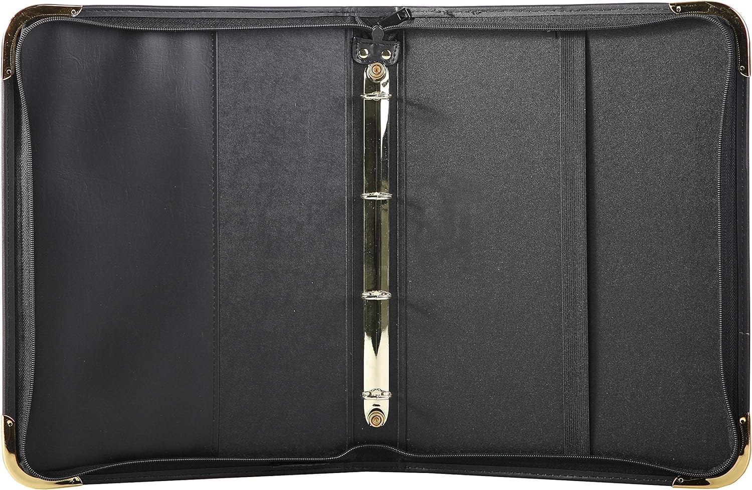Clairefontaine PCJ1A4BKZ Pressbook Präsentationsmappe A4 mit Ring Schwarz