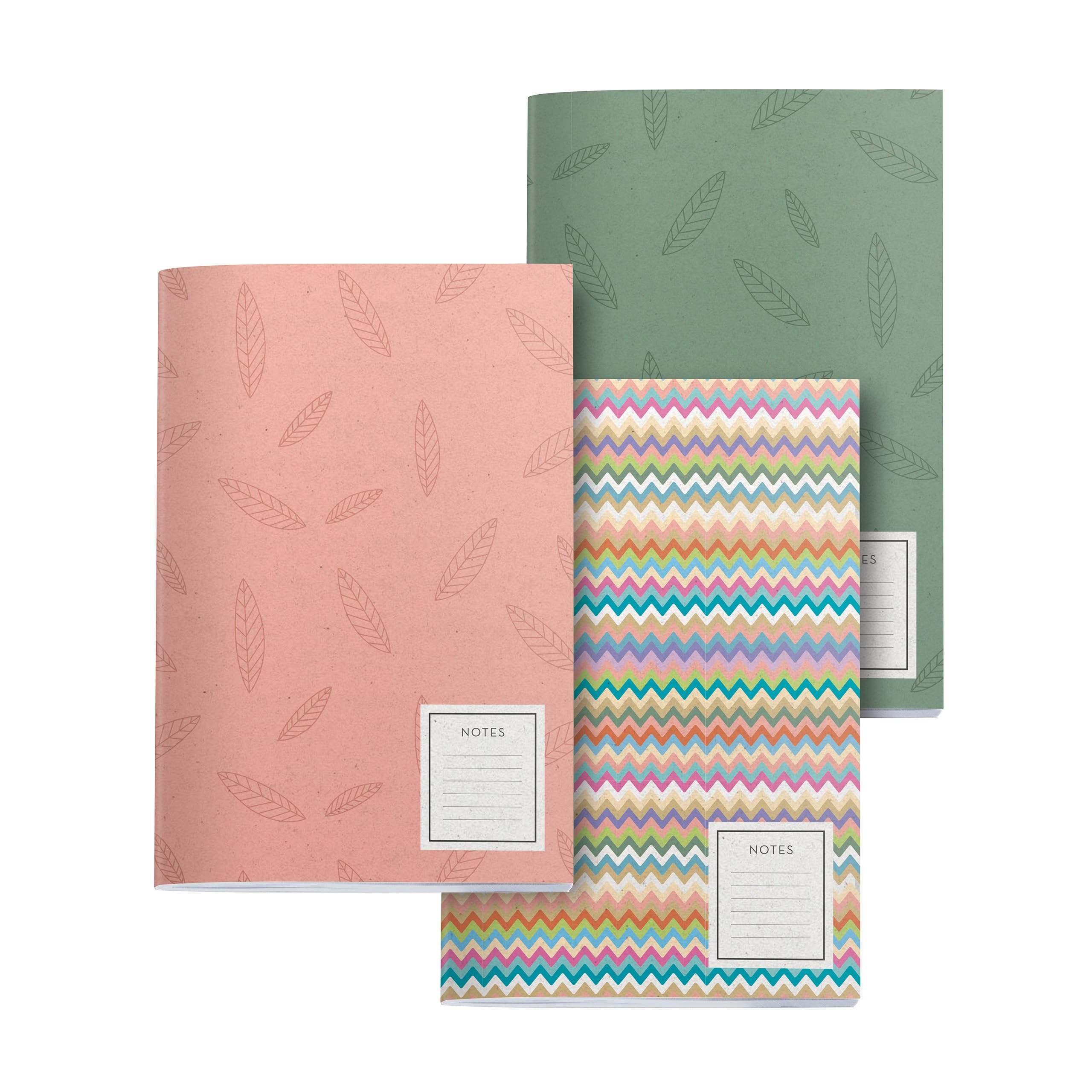 Miquelrius, A5 notebooks (142 x 210 mm) stitched, pack of 3 notebooks, white dotted interior, 32 sheets of 80 g/m² each - Image 3