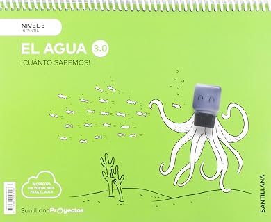 El Agua Nivel 3 Infantil 5 Años Serie Cuanto Sabemos 3.0 Ed 2019 Cast
