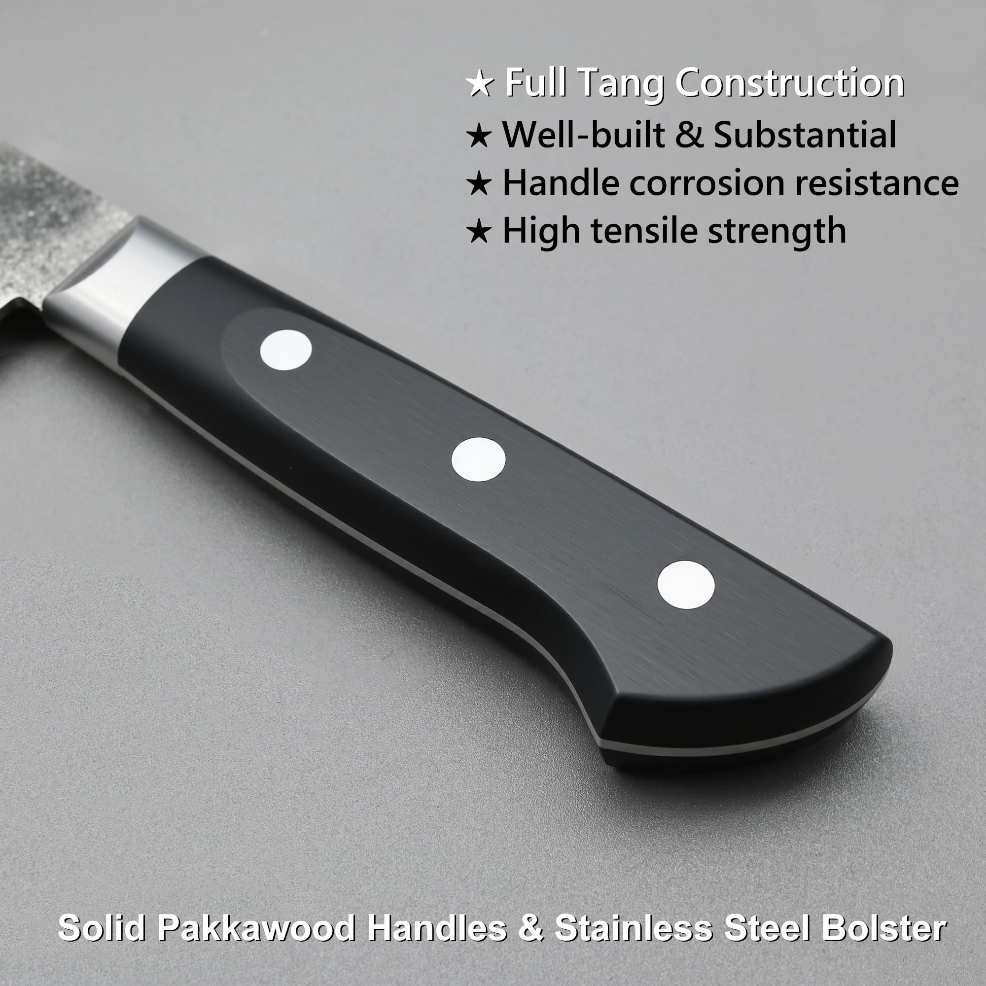 TONMA Chef Knife, Made in Japan, 8.2" Hand Forged Japanese Gyuto, TCK-2 — Amazon image 4