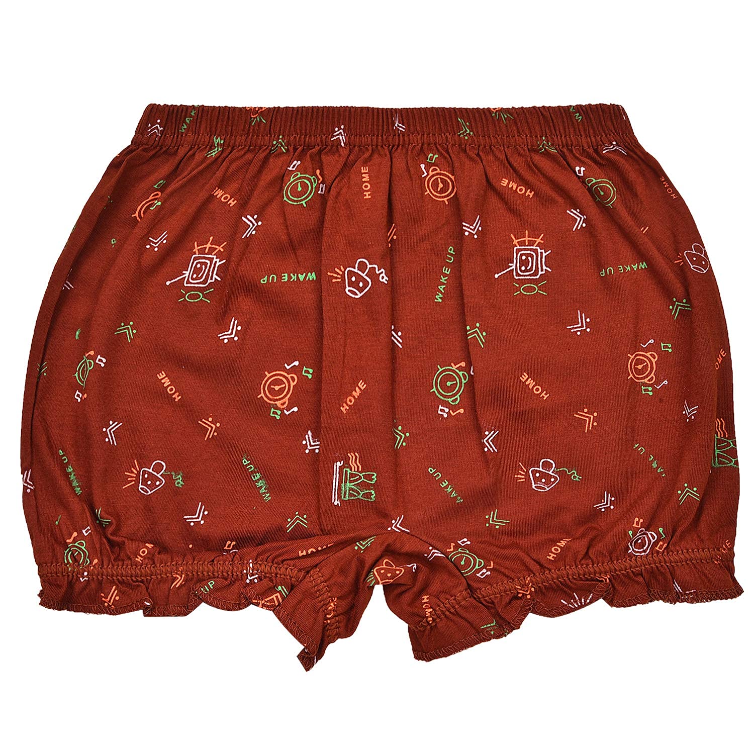 Kids Baby Boys and Girls Inner wear Trousers -Multicolored Combo Pack of 12 (0-6 Month) 3