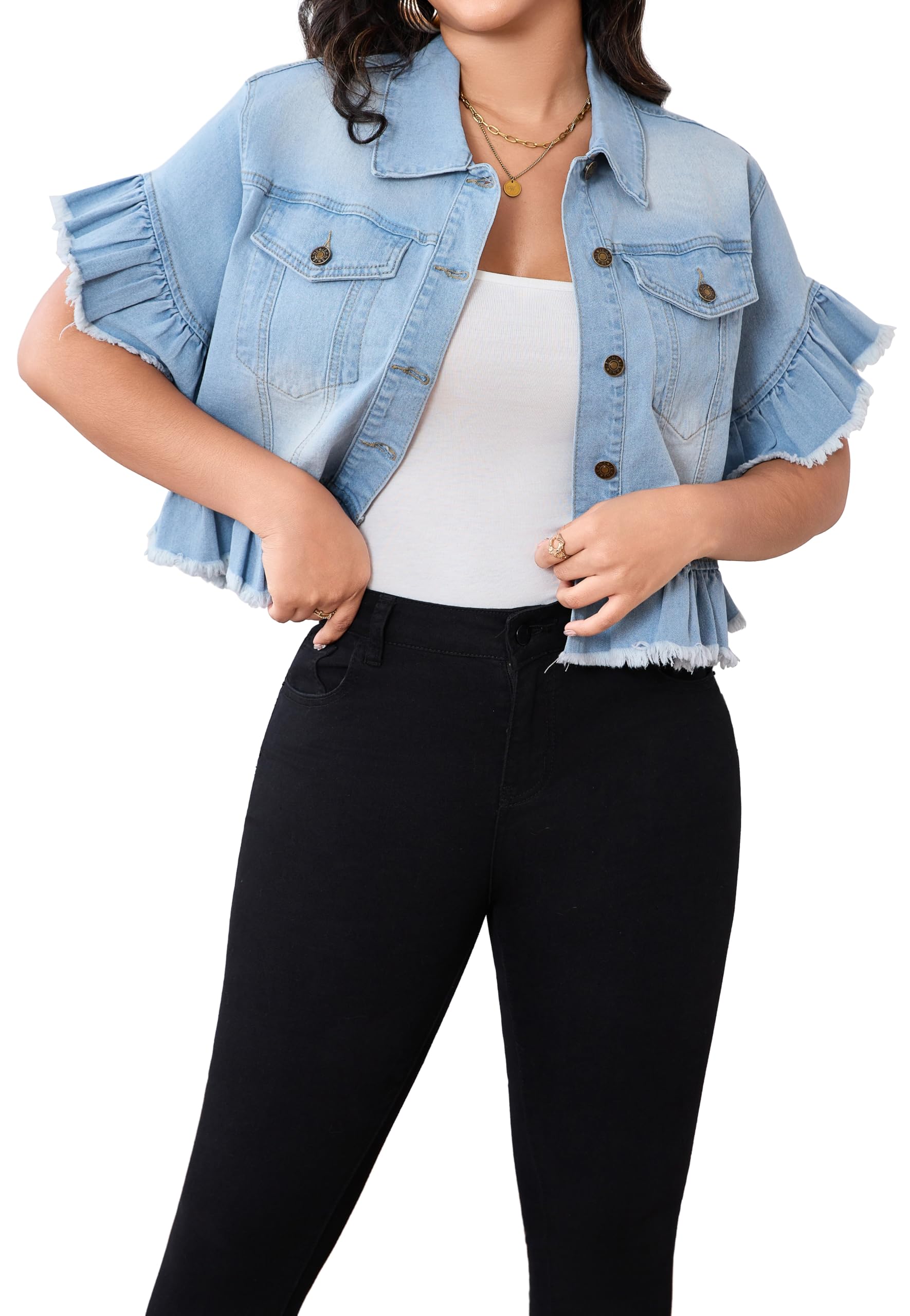 SeNight - Chándal de 2 piezas para mujer, manga larga, acanalado, cierre de cremallera, top corto y pantalón largo