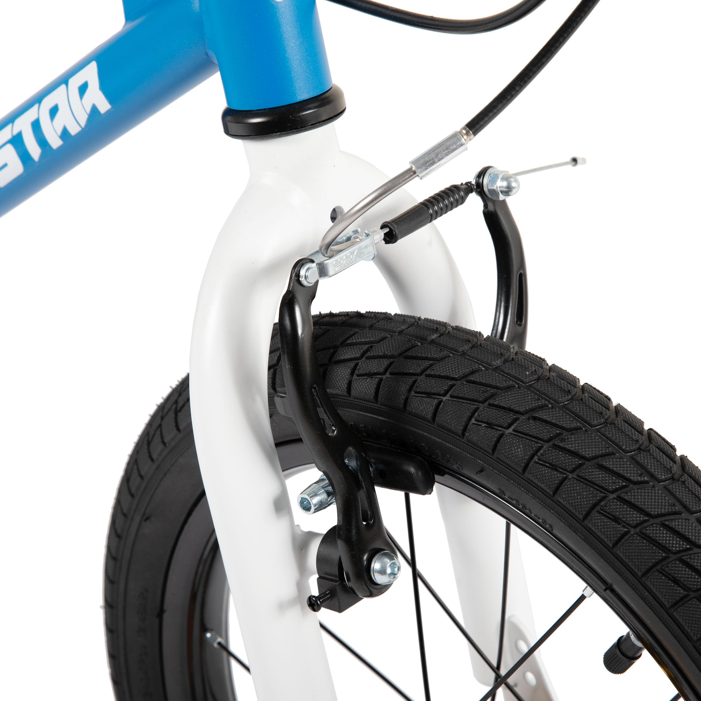 JOYSTAR Lomand 14/16/18/20 Zoll Kinderfahrrad mit Stützrädern, 14/16/18/20 Zoll Jungenfahrrad mit Zwei V-Bremsen für Kinder von 3 bis 11 Jahren
