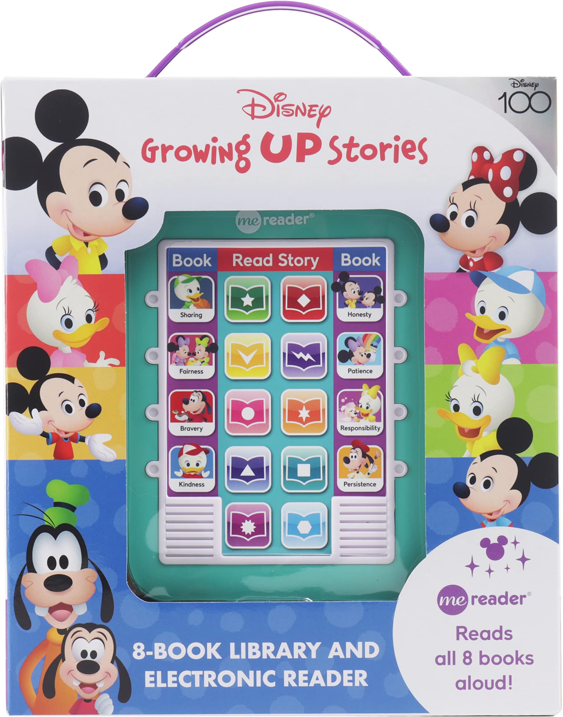 Disney Growing Up Stories - Me Reader Electronic Reader and 8 Sound Book Library - PI Kids