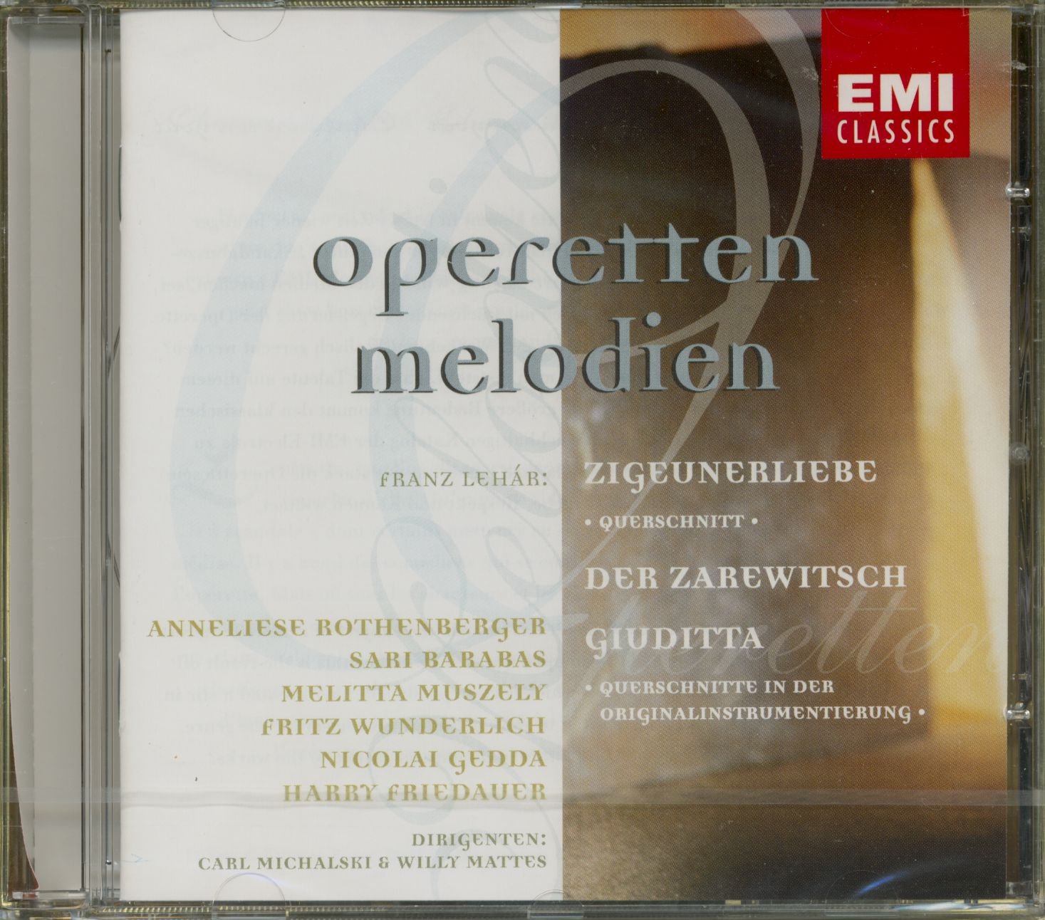 Operetten Melodien - Lehar: Zi [Audio CD] Operetten Melodien - Lehar: Zi