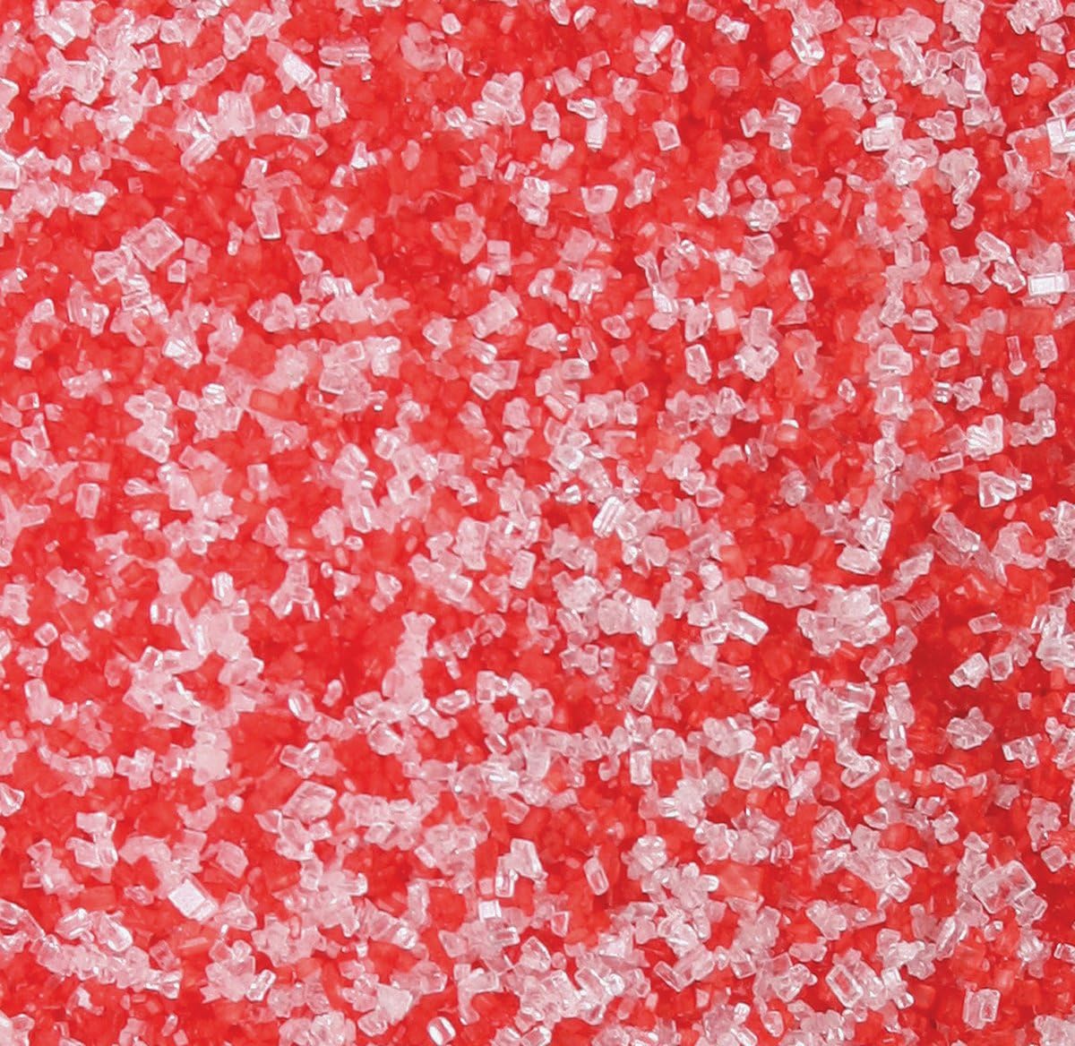 Wilton Sparkling Sugar, 8 Ounces, Red and White