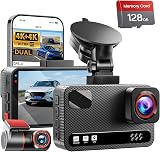 Product image of 4K+4K Dual Dash Cam Front and Rear