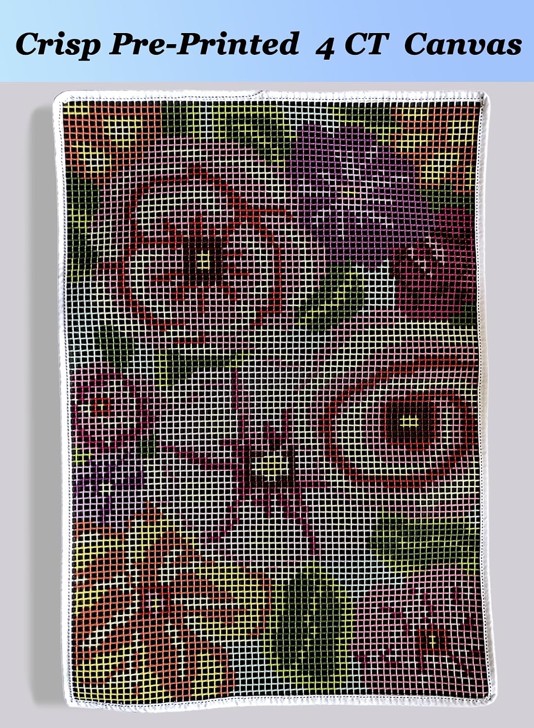 KitsMaster Floral Latch Hook Rug Kit for Adults&Beginners, Rug Making Craft | Blooming Bouquet Carpet Craft for Home Décor and Relaxing Hobby, Gift for Flower Lovers 23.6''x15.8'' (Floral Paradise)