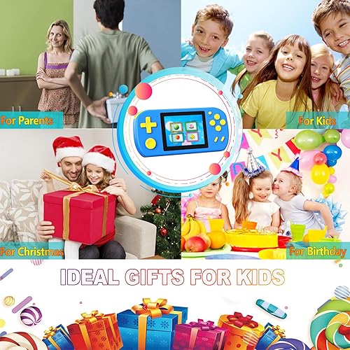 Miniatura 6 de Great Boy Juegos de mano para niños con 218 videojuegos retro de 3.0 pulgadas, pantalla a color, recargable, juego de arcade, regalo de cumpleaños y