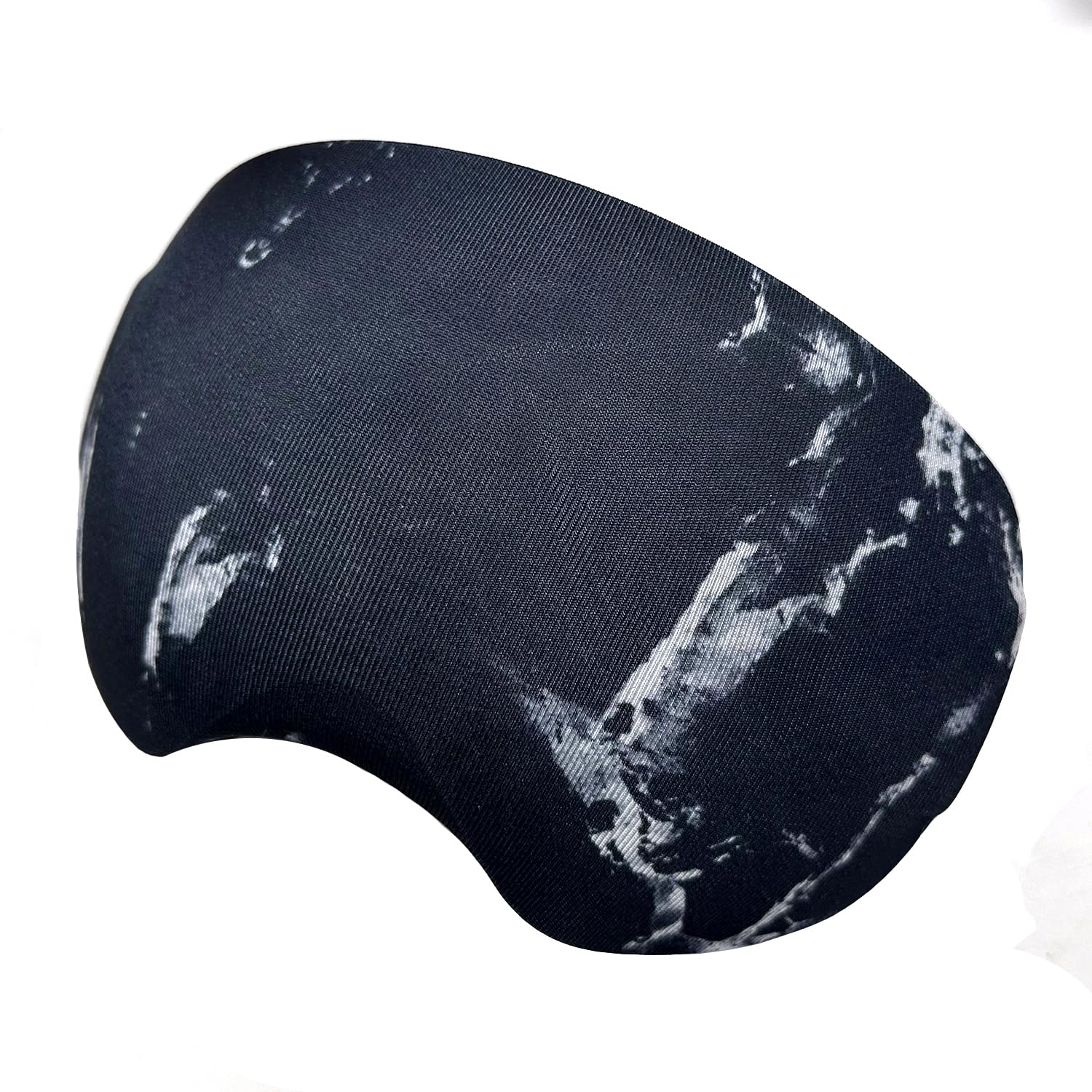 AMMKRO Ski Snowboard Goggle Cover Sleeve Protective Protectors Lens Scratch Dust Protection for Travel Storage Accessories (Black)