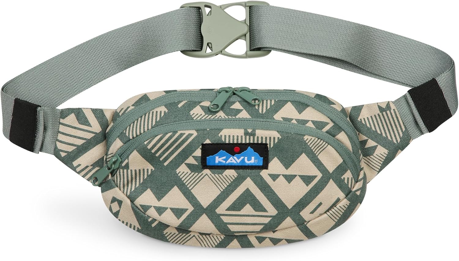 KAVU Canvas Spectator Belt Bag Hip Fanny Pack