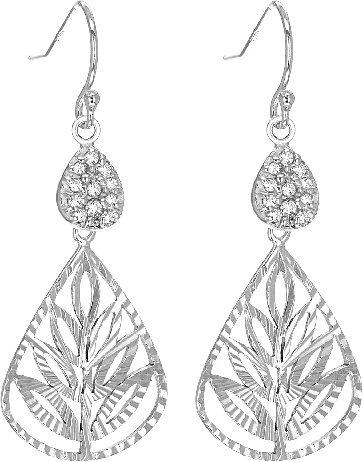 orecchini in zirconio cubico