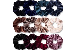 IVARYSS Super Soft 40 Velvet Scrunchies