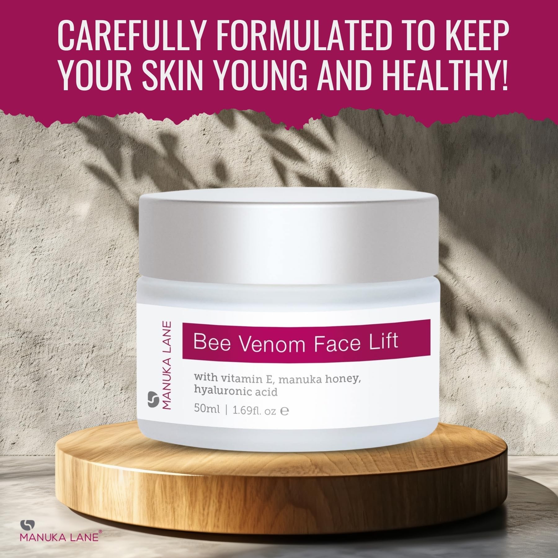 Amazon.com: Natural Bee Venom Face Lift Treatment Cream for Skin
