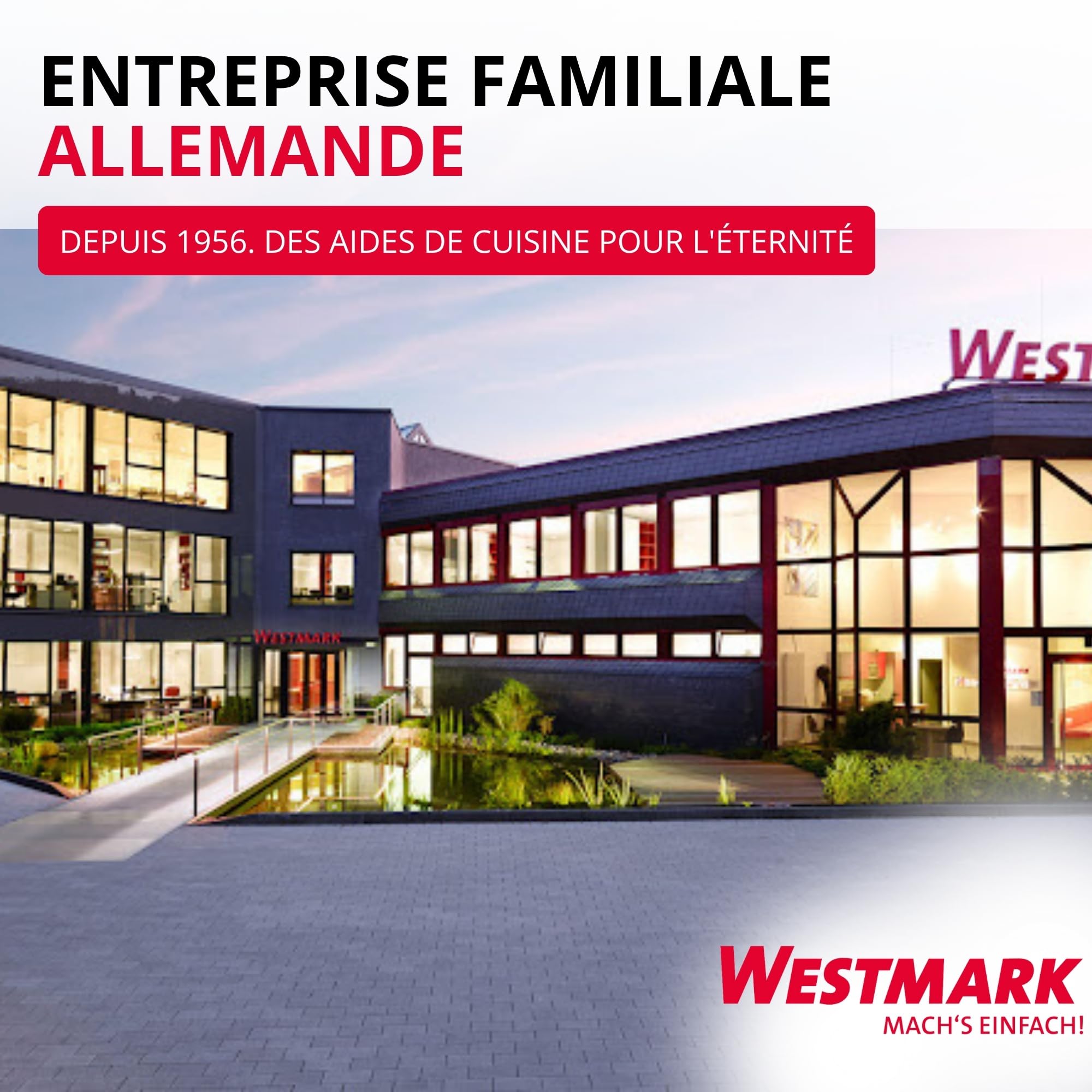 Westmark Tamis pointu Chinois Pro – passoire fine avec perforations sur tout le pourtour – passoire en acier inoxydable – parfait pour les bouillons, crèmes et sauces – argent, Ø 23 cm