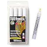 Pen-touch Fluorescent Paint Markers, Medium Tip, 4 PK #42593