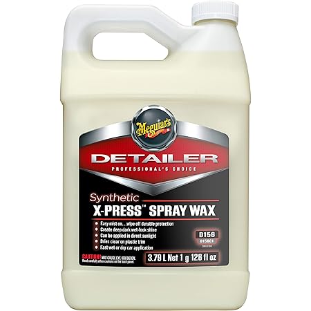 Meguiar's D15601 Synthetic X-Press Spray Wax,  1 Gallon