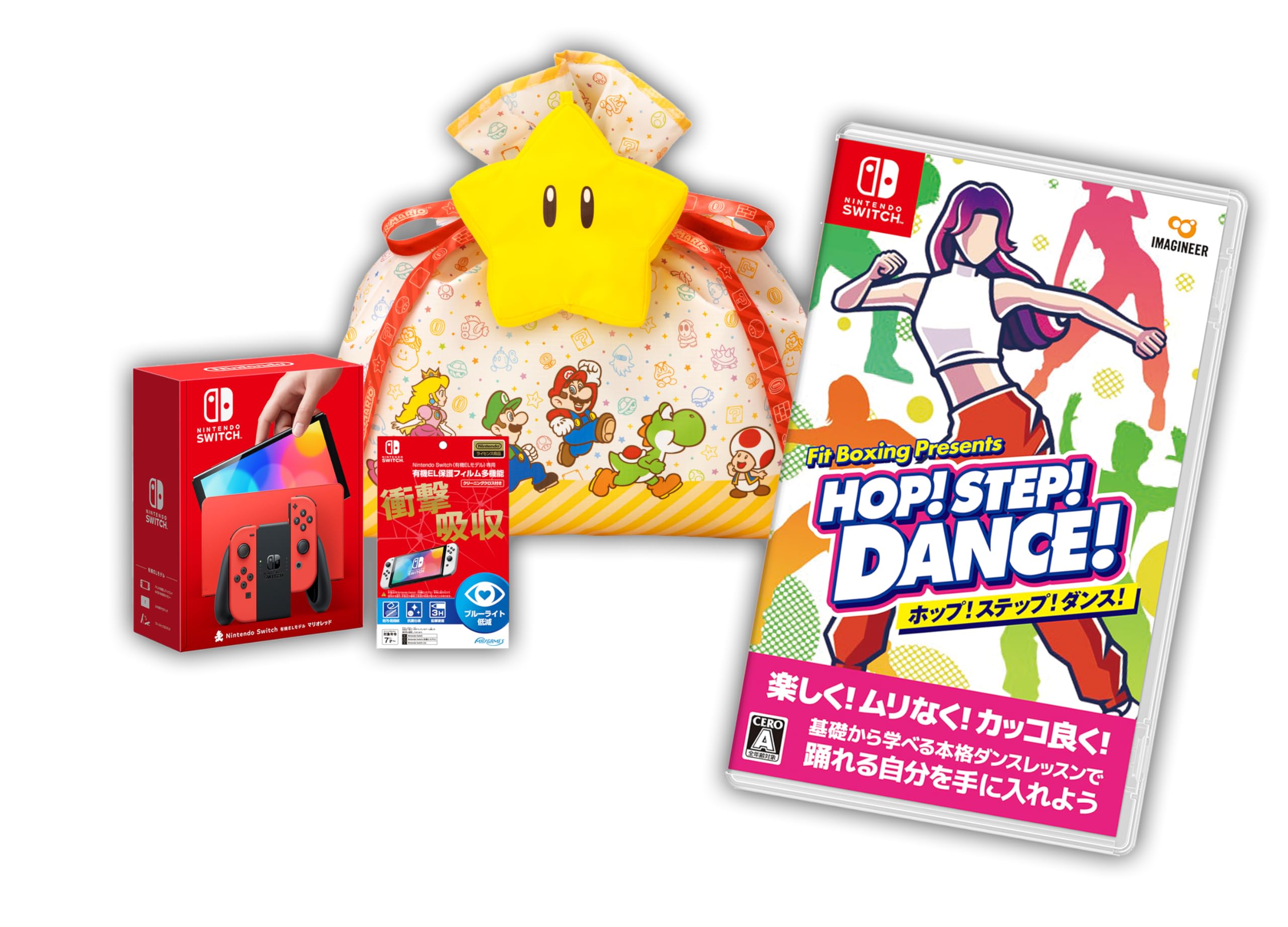 Amazon.co.jp: 【スーパーマリオギフトラッピング×エコバッグ付】HOP 