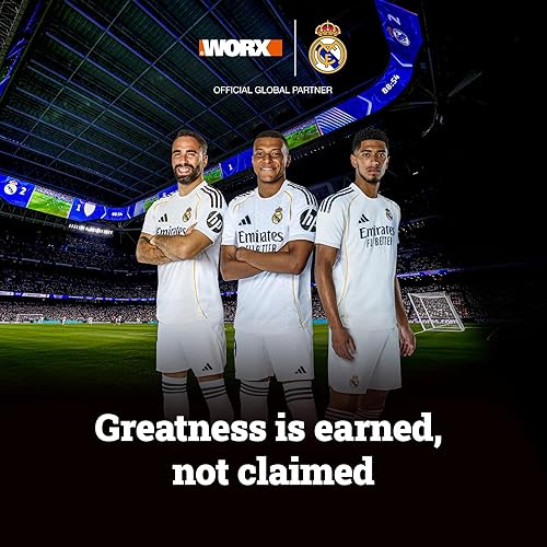 Miniatura 2 de WORX Pistola de clavos Brad sin cable, 20 V 18 ga sin escobillas, inalámbrica, alta potencia de conducción, hasta 2  pulgadas en madera dura, nariz