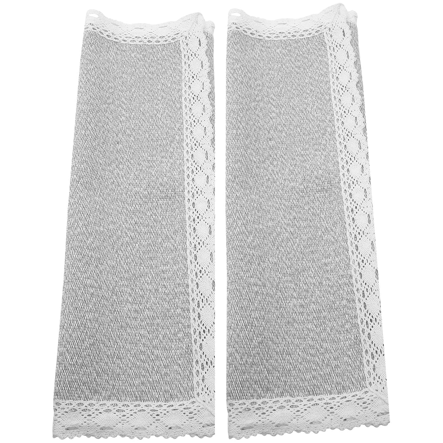 VALICLUD Sofa Armrest Covers and Scratch Resistant Features 2pcs with Comfortable Touch Linen for Bedroom