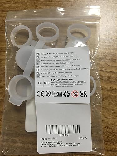 Miniatura 7 de 4 tapas de barro para botellas, tapa transparente para botella de bicicleta, sin BPA, tapa de lodo para botella de podio Peak Fitness Bottle Cap Top