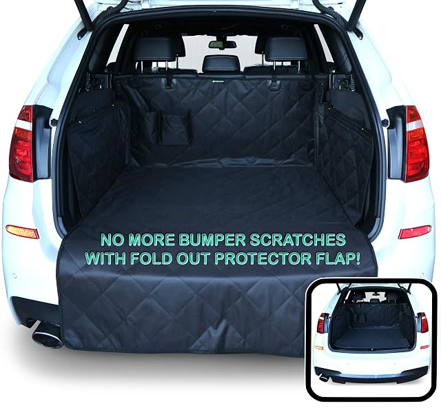 Foto 8 de 8 de Protector Maletero de Coche para Perros con protección de Parachoques - Funda Resistente con 4 Capas