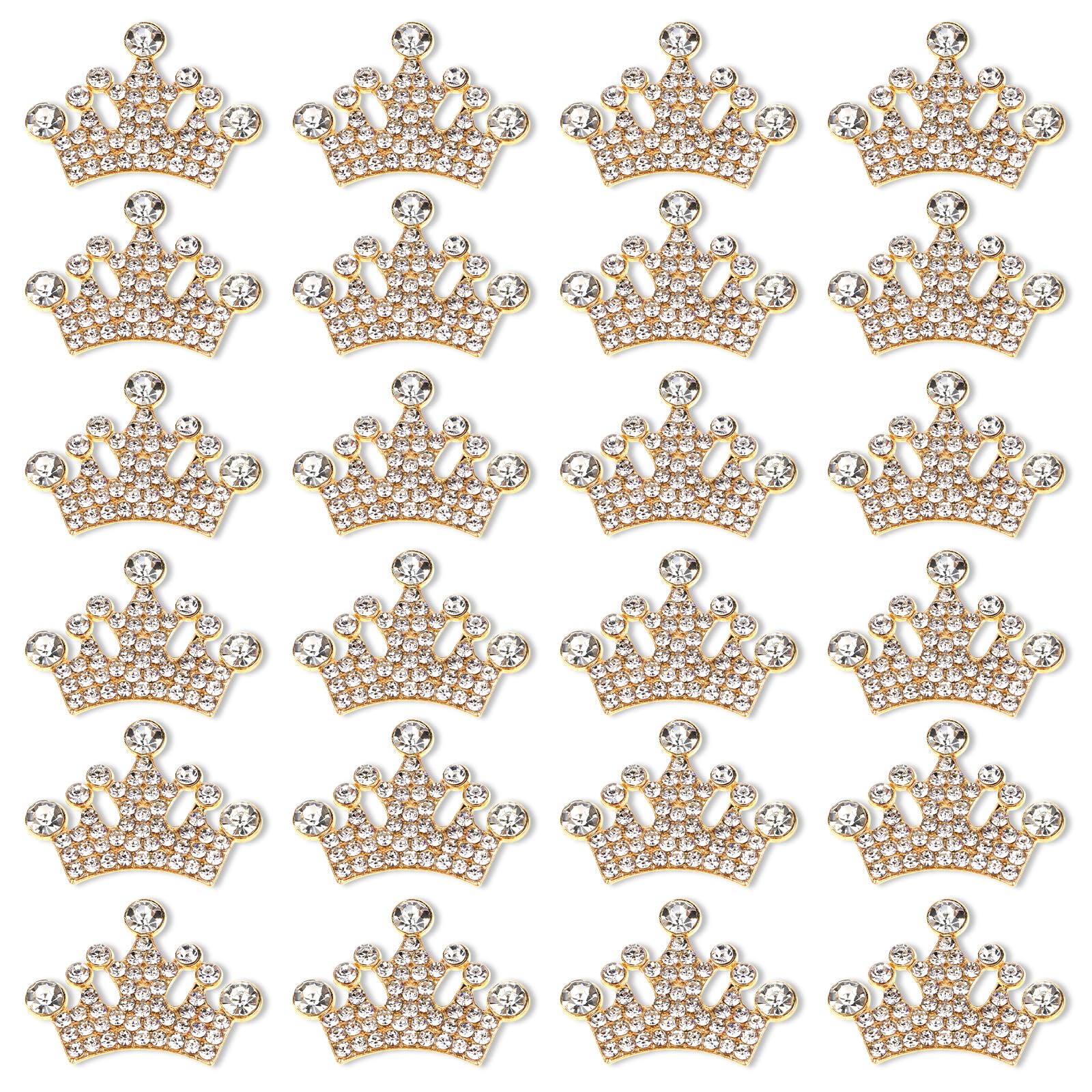 Accesorios de cabello sin brillo: soluciónalo con 24 coronas de diamantes de imitación