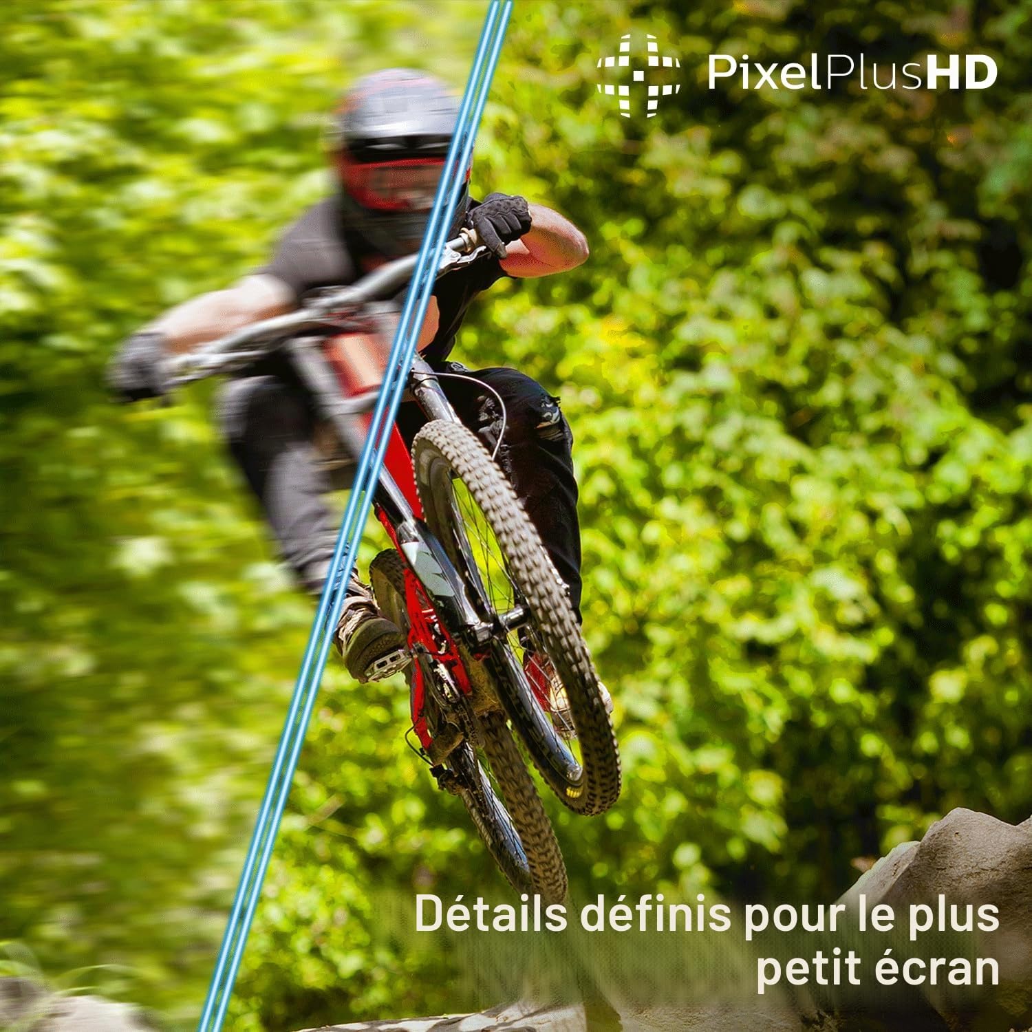 PHILIPS Ambilight TV 32PQS6901/12 téléviseur Intelligent FHD QLED, 32" | Pixel Precise Ultra HD, Titan OS, Dolby Audio