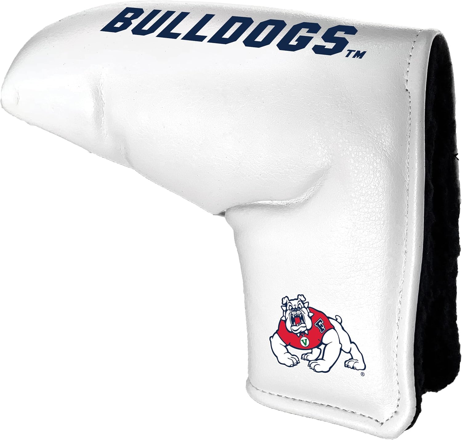 Team Golf NCAA Tour Blade Putter Cover (White), Fits Most Blade Putters, Scotty Cameron, Taylormade, Odyssey, Titleist, Ping, Callaway