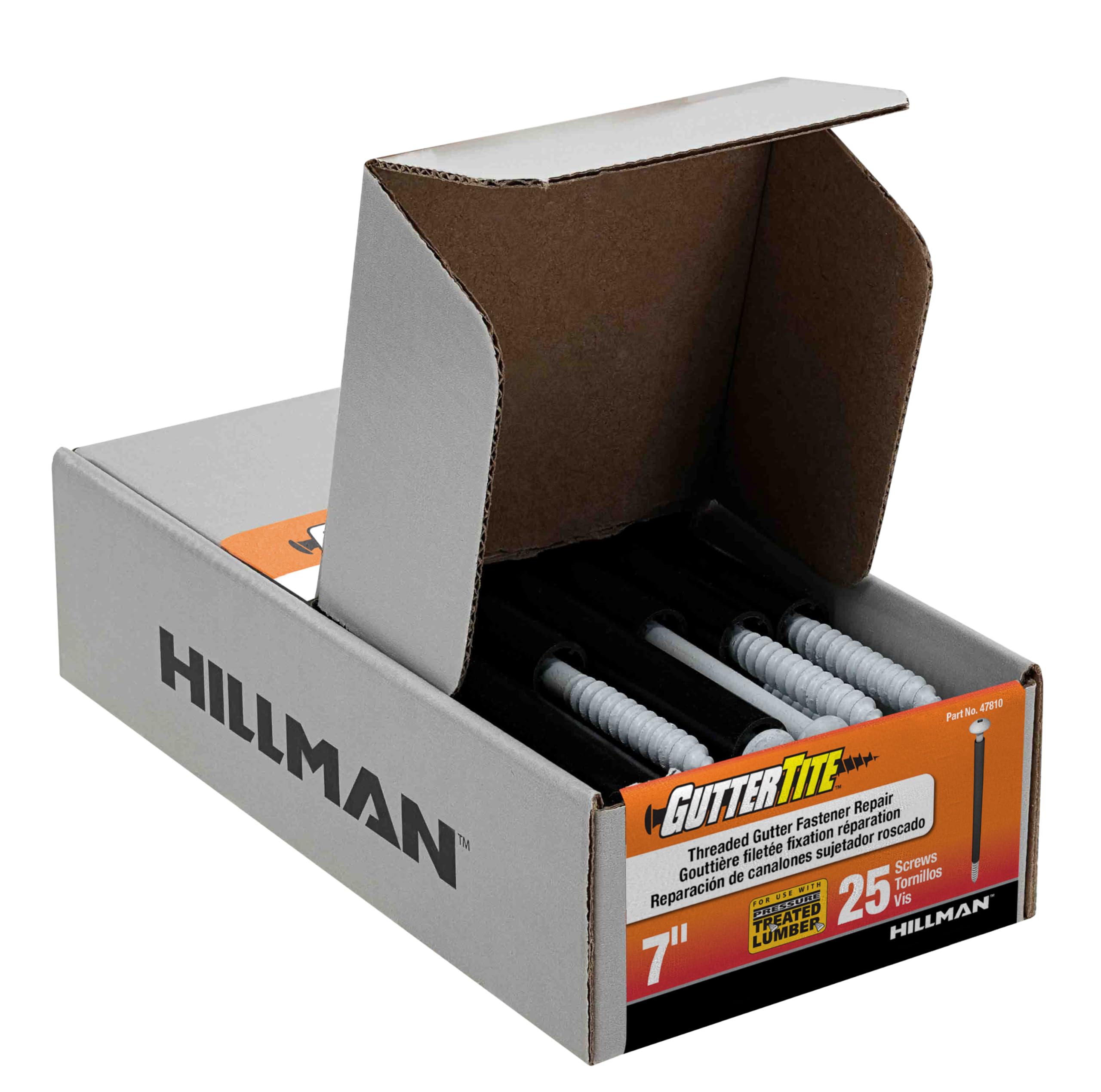 KITA 7インチ Amazon.com: Hillman 47810 5/16 X 7-Inch Guttertite Screw, White
