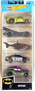 Hot Wheels 2019 Batman 164 Scaled 5-Pack