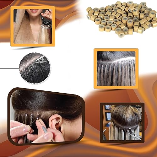 Vista 13 de Suvorna Alicates de extensión de cabello Microlinks y herramienta de extensión de cabello para micro enlace, micro anillo, extensión de plumas, kit