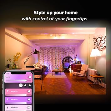 Philips Hue White and Color Ambiance Smart Bulbs and Bridge Bundle