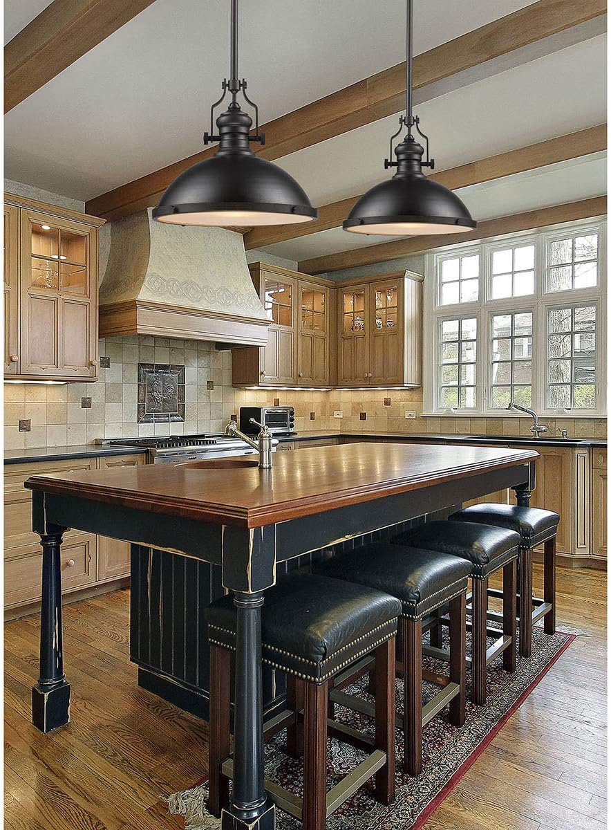 Hottest Sales Elk 66138-1 Chadwick 1-Light 14-Inch Pendant, Oiled Bronze