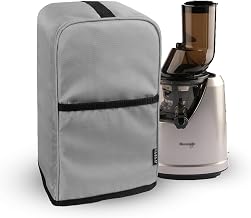 NABAAT Waterproof Cold Press Juicer/Slow Juicer Dust Cover for all types of Juicer like Agaro/Kuving/Hestia, Kitchen Standard Size, Light Grey(8”X 10”X 19”)