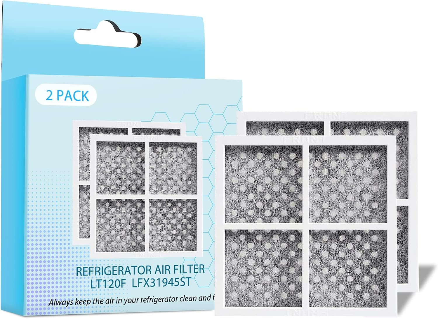 𝟮𝟬𝟮𝟯 𝙐𝙥𝙜𝙧𝙖𝙙𝙚𝙙 Refrigerator Air Filter Replacement for LG LT120F Kenmore Elite 469918