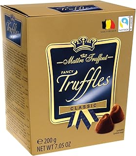 Maitre Truffout Chocolate Truffles, 7.05oz (Classic)