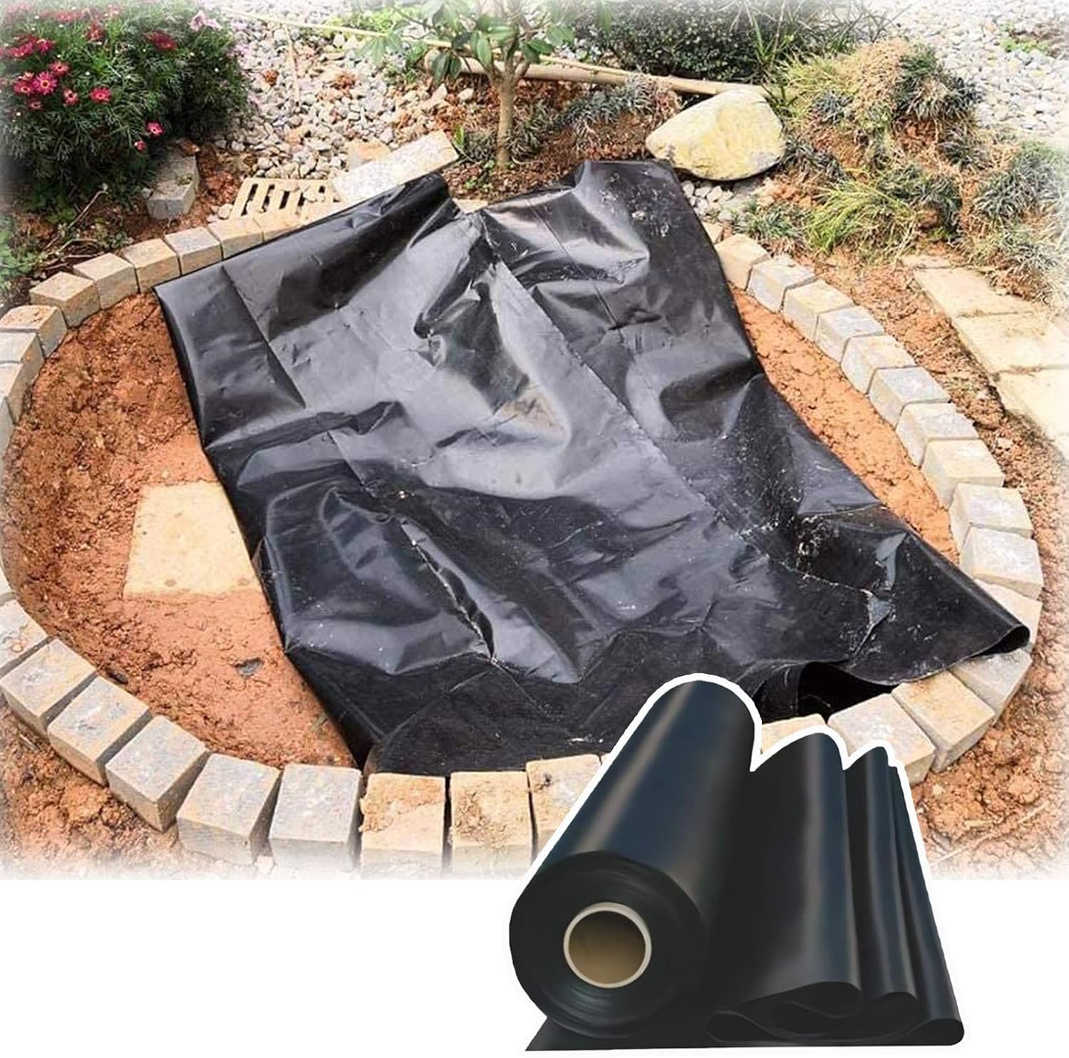 Knjlwa Fish Pond Liners Heavy Duty Pond Liners Fish Pond