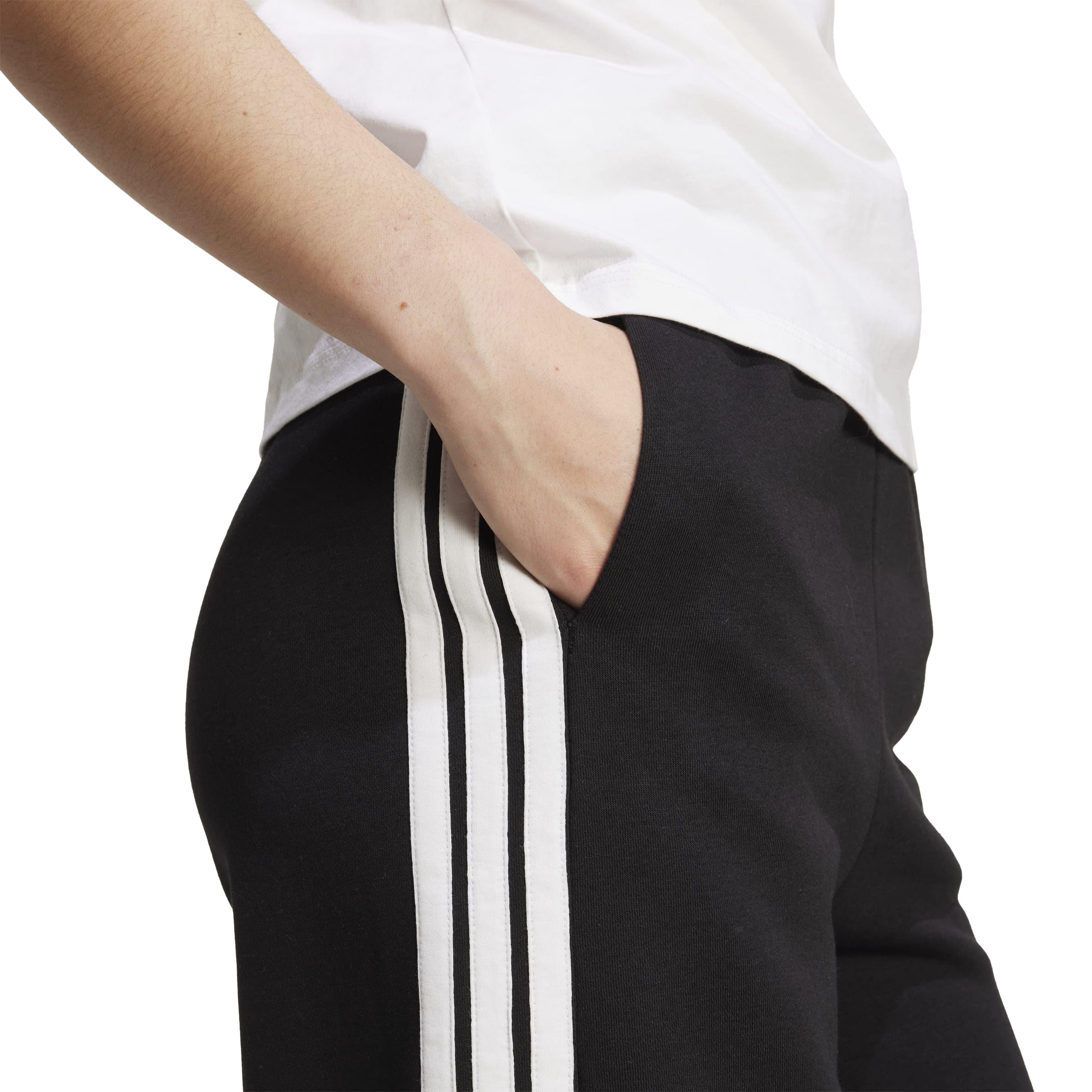 adidas Women's Pantalon Large Molleton 3 Bandes