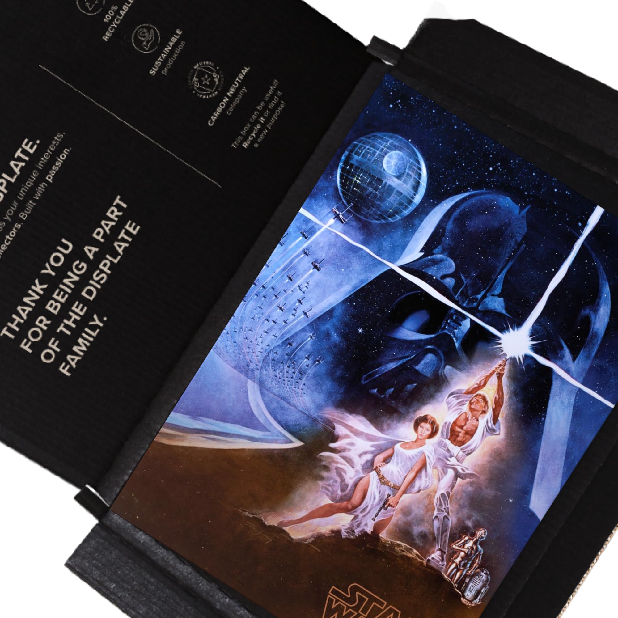Amazon.com: Displate Metal Poster Star Wars - Episode IV A New