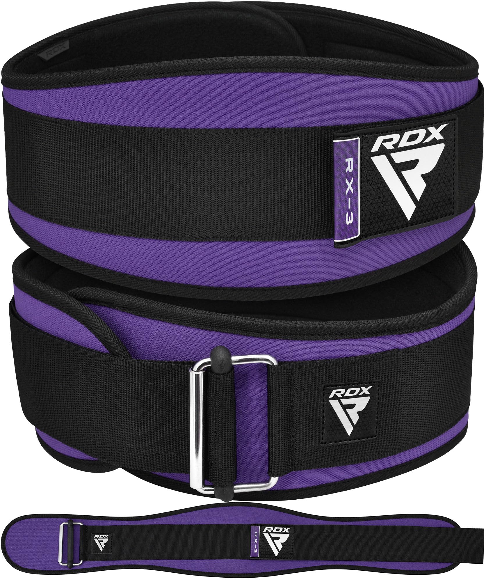 RDX Cintura da Sollevamento Pesi da Donna 6.5 "Supporto Lombare Imbottito, Allenamento Forza Fitness, Esercizi Stacchi Squat