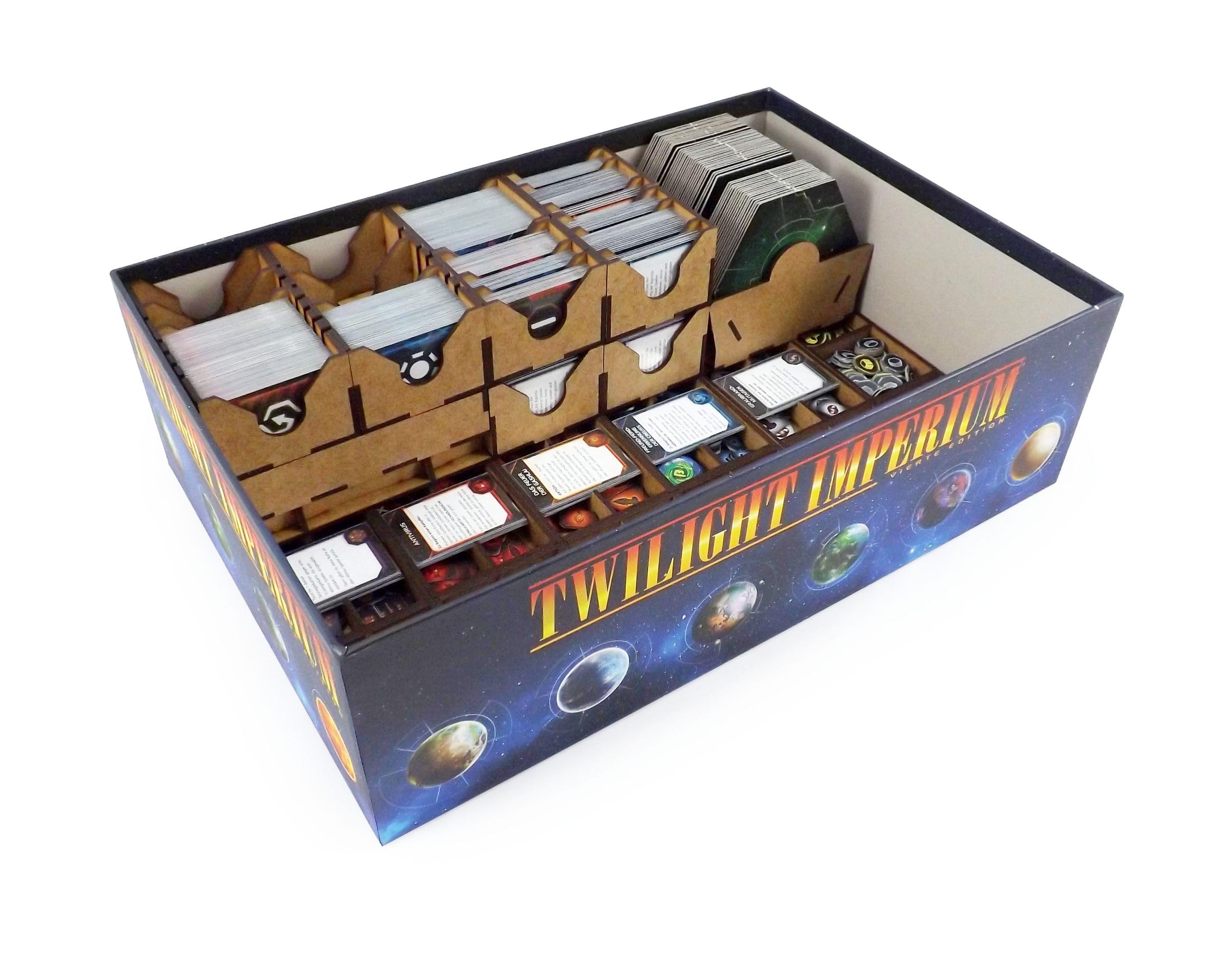The Game Doctors Brettspiel Organizer kompatibel mit Twilight Imperium 4