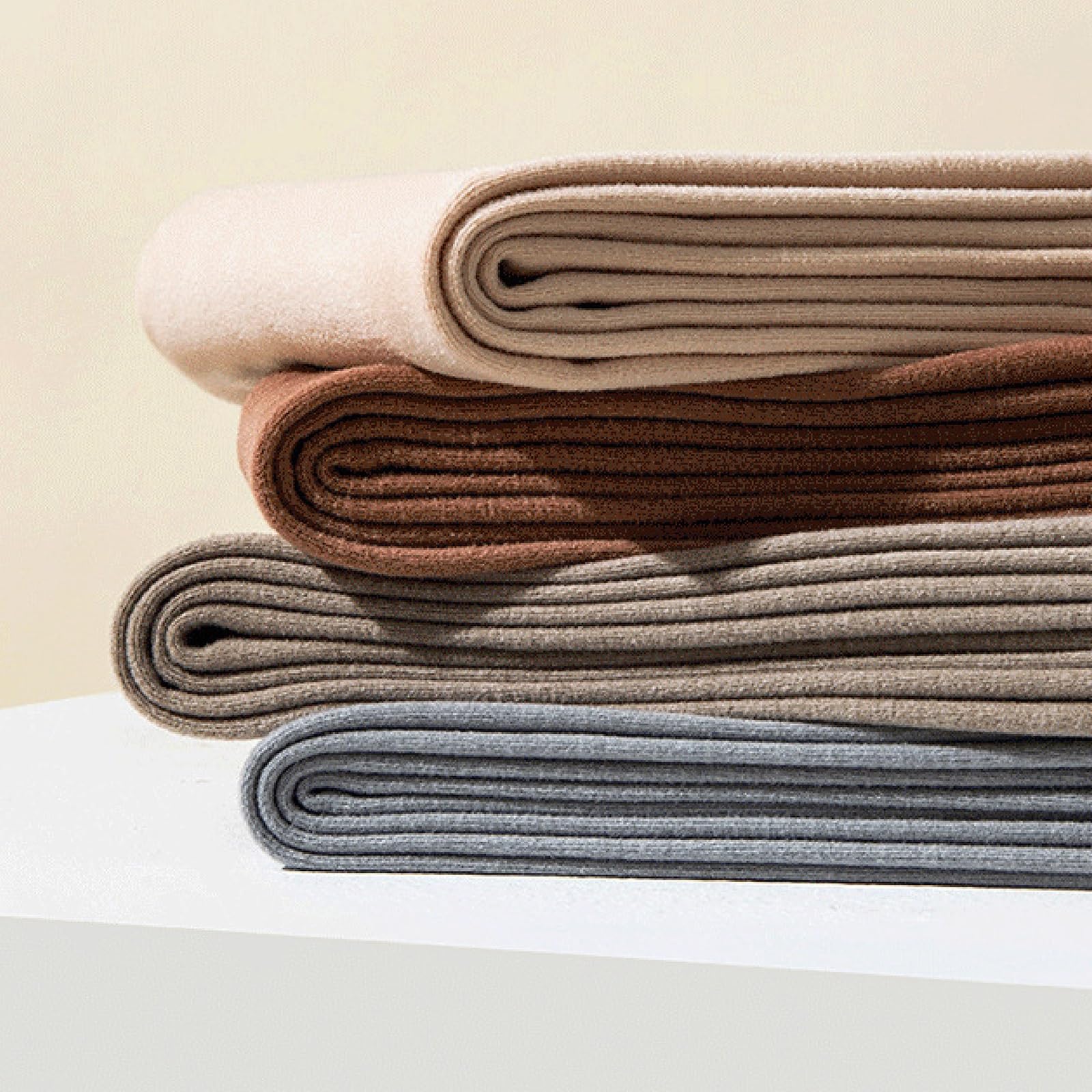 Housse De Canapé Semi-circulaire En Velours Extensible - Dimensions 102x300 Cm - Motif Feuilles - Protection élégante Pour Canapé 5 Places, Facile à Installer - 9