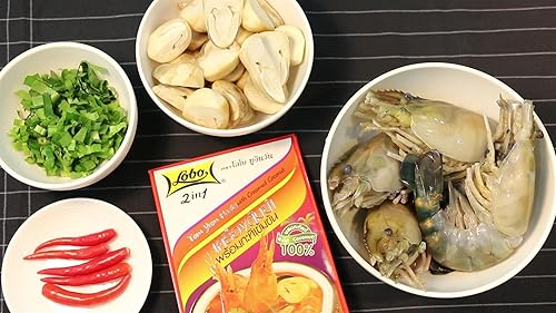 Miniatura 4 de Lobo Pasta Tom Yum 2 en 1 con crema de coco (paquete de 4)