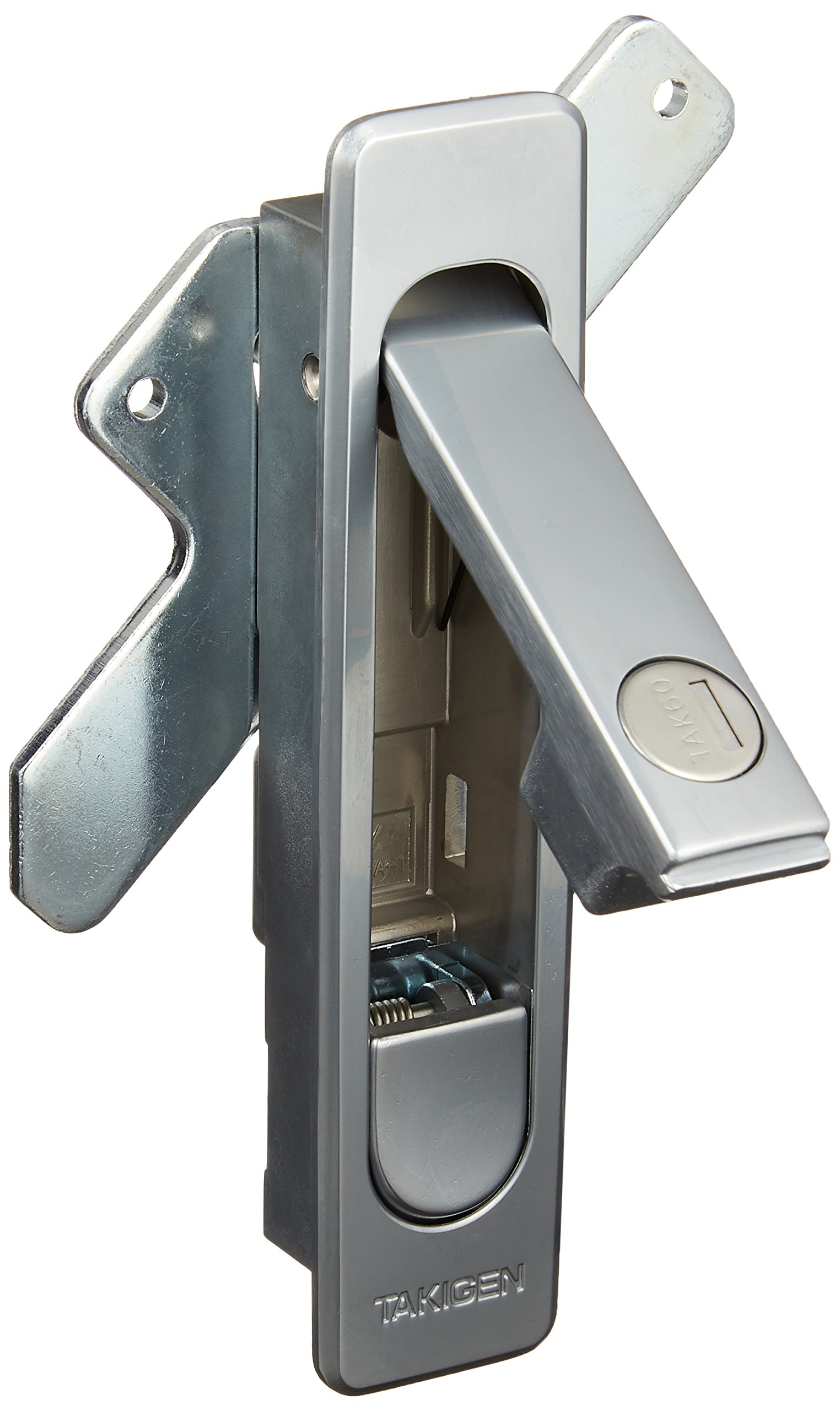 Amazon | タキゲン 平面ハンドル 新AB止め金付(AC-25-AB-1N) A-240-A-1