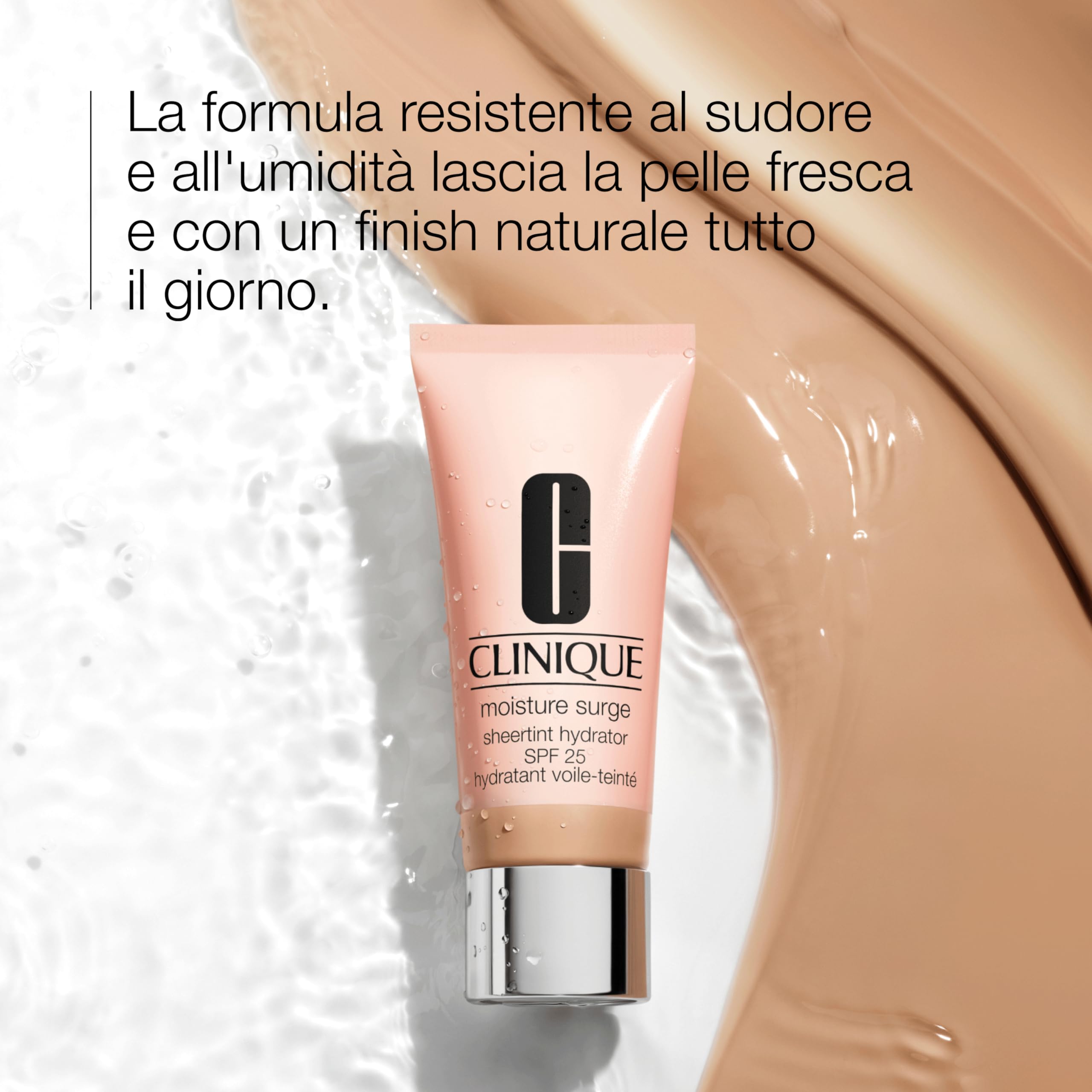 Clinique Moisture Surge Sheertint Hydrator SPF 25 crema colorata idratante finish naturale oil-free