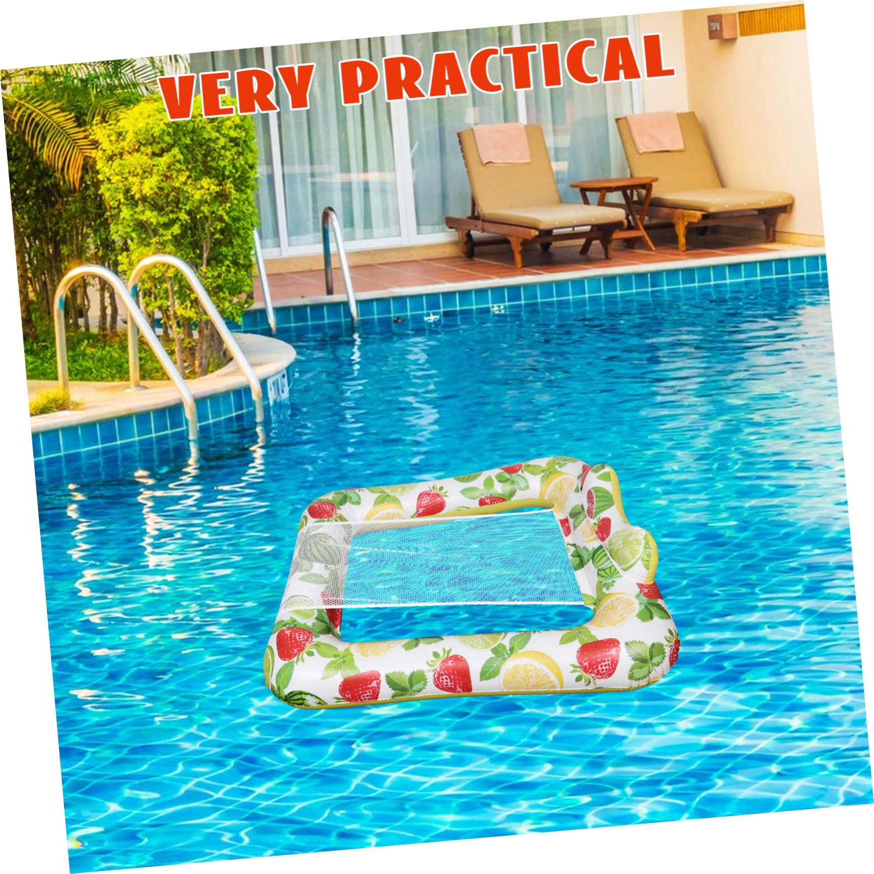 Hamaca Flotante para Piscina Inflable de PVC para Adultos