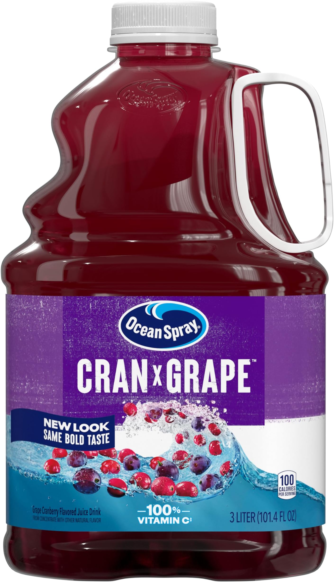 Ocean Spray Cranberry Apple Juice 3 liter (Pack of 6)