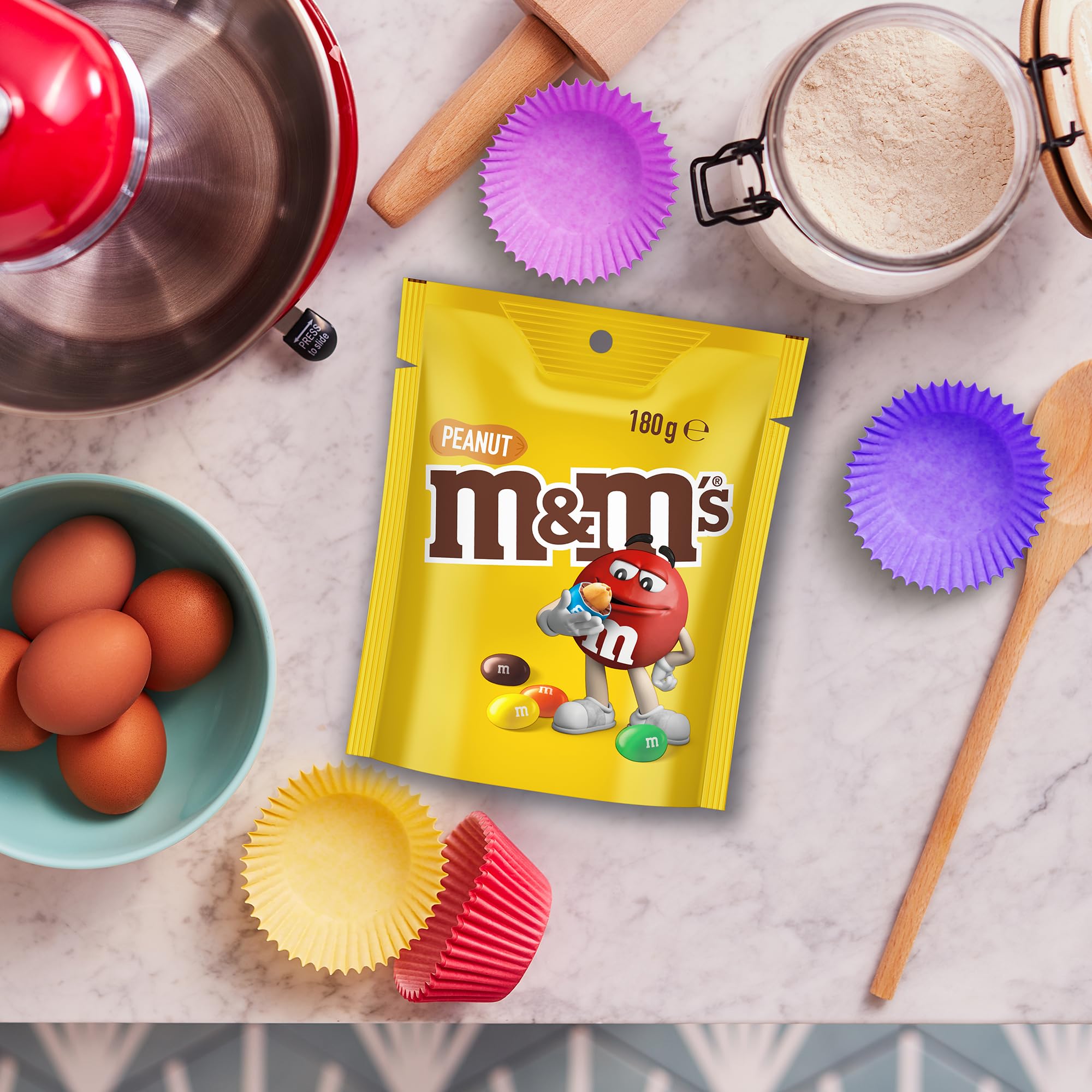 M and M's Peanut 180 g x 16